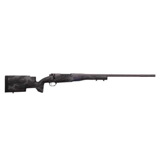 https3A2F2Fmedia.chattanoogashooting.com2Fimages2Fproduct2FXBMAP01N65RWR6B2FAccumarkPro_Main_2 Weatherby Mark V Accumark Pro Rifle 6.5 Wby RPM 4rd Magazine 24" Barrel Synthetic Stock
