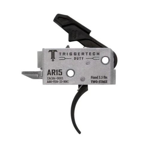 https3A2F2Fmedia.chattanoogashooting.com2Fimages2Fproduct2FZTAH0TDB33NNC2FZTAH0TDB33NNC-1 TriggerTech AR Duty Trigger Two-Stage 3.5 lb Curved Black