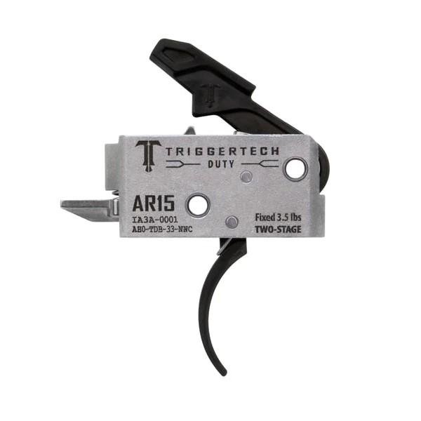 https3A2F2Fmedia.chattanoogashooting.com2Fimages2Fproduct2FZTAH0TDB33NNC2FZTAH0TDB33NNC-1 TriggerTech AR Duty Trigger Two-Stage 3.5 lb Curved Black