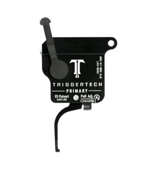 https3A2F2Fmedia.chattanoogashooting.com2Fimages2Fproduct2FZTR70SBB14TBF2FZTR70SBB14TBF.jpg TriggerTech Rem 700 Primary Flat Trigger Single Stage Black/Black