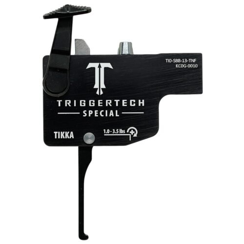 https3A2F2Fmedia.chattanoogashooting.com2Fimages2Fproduct2FZTTI0SBB13TNF2FZTTI0SBB13TNF-1 TriggerTech Special Tikka Rifle Trigger 1-3.5 lbs Flat RH Black