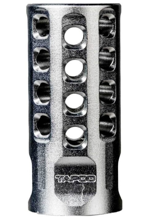 tap2201077be TAPCO 10/22 MUZZLE BRAKE SLVR
