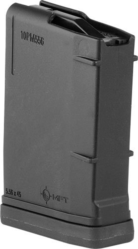 10PM556BAGBL.jpg MFT MAGAZINE AR15 5.56X45MM - 223 REM 10RD BLACK POLYMER