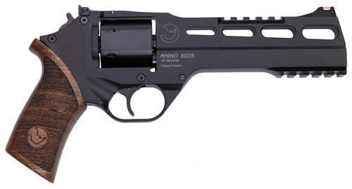 G340221_1 CHIAPPA RHINO 60DS 357MAG - 6" ADJ. SIGHT BLACK/WALNUT.