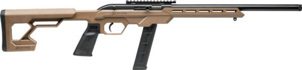 G45125.jpg SAVAGE 64 PRECISION 22LR 20RD - 16.5" HB SYNTHETIC CHASSIS FDE