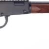 GH001PGH22.jpg HENRY H1 SPORTER LEVER RIFLE - 22/S/L/LR 18.5" BLUED WALNUT