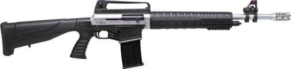 GIJAR1512N IVER JOHNSON STRYKER 12GA 3" - 20" 5RD NICKEL BLACK