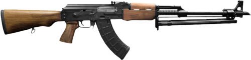GZR72762W_3 ZASTAVA M72 RPK RIFLE 7.62X39 - 1-30RD 21" BBL. BIPOD WOOD STK