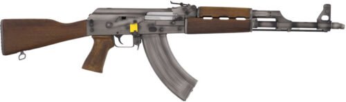 GZR7762CFL_3 ZASTAVA ZPAPM70 BATTLE WORN - RIFLE 7.62X39 30RD DARK WOOD