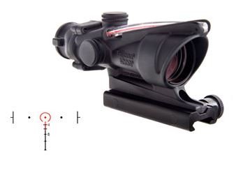TRTA31H TRIJICON ACOG 4X32 .223 BAC HS/DOT RED