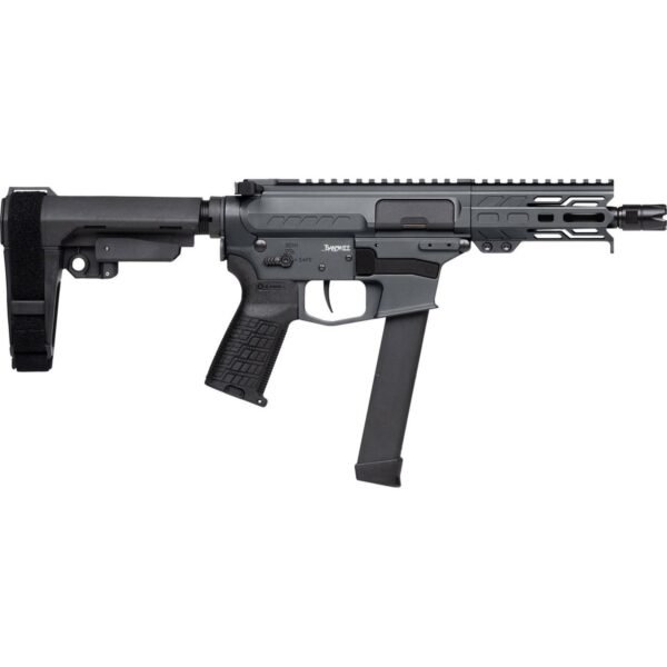 CMMG Banshee Fixed Ejector MkGs Pistol 9mm Luger 33rd Magazine 5'' Barrel Tungsten w/Brace