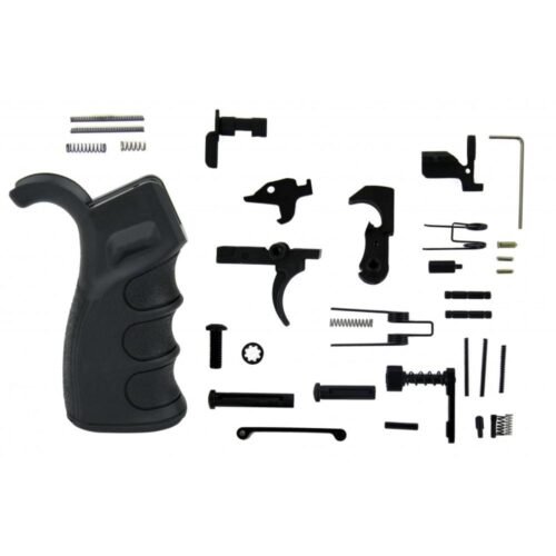 https3A2F2Fmedia.chattanoogashooting.com2Fimages2Fproduct2FEFLPK02B3082FEFLPK02B308_1.jpg TacFire AR-10 Lower Parts Kit - Black