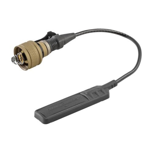https3A2F2Fmedia.chattanoogashooting.com2Fimages2Fproduct2FFHUE07TN2FFHUE07TN-1 Surefire UE07 Remote Switch Assembly for Scout Light WeaponLights Tan