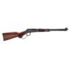 https3A2F2Fmedia.chattanoogashooting.com2Fimages2Fproduct2FHLH001PG22M2FHLH001PG22M1.jpg Henry H1 Western Rifle .22 WMR 12rd Capacity 18.5" 1/2x28 Threaded Barrel Walnut Stock
