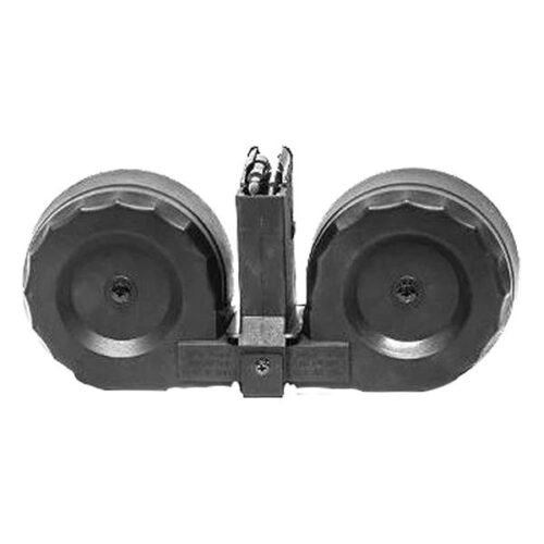 https3A2F2Fmedia.chattanoogashooting.com2Fimages2Fproduct2FKUKCIMZ0672FKCI-MZ067 KCI USA Drum Rifle Magazine Black for AK 5.56 100/rd