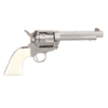 https3A2F2Fmedia.chattanoogashooting.com2Fimages2Fproduct2FTURC12000672FTURC1200067-1 Taylor's 1873 Outlaw Legacy Handgun .45 Colt 6rd Capacity 5.5" Barrel Engraved Nickel with White