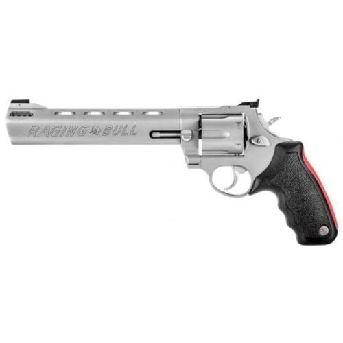 https3A2F2Fmedia.chattanoogashooting.com2Fimages2Fproduct2FTX2454089M2FTX2454089M2 Taurus Raging Bull X-Large Handgun .454 Casull 6rd Capacity 8.37" Barrel Stainless Steel Finish