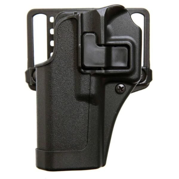 https3A2F2Fmedia.chattanoogashooting.com2Fimages2Fproduct2FXO410568BKR2FXO4105-1_50 Blackhawk! SERPA CQC OWB Holster Glock 43 Black RH