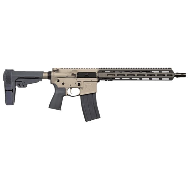 https3A2F2Fmedia.chattanoogashooting.com2Fimages2Fproduct2FYQSW55613INPISTOL2FYQSW55613INPISTOL.jpg Q Sugar Weasel Pistol w/SBA3 Brace 5.56mm 30rd Magazine 13" Barrel