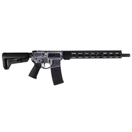 https3A2F2Fmedia.chattanoogashooting.com2Fimages2Fproduct2FZC300246100004CC2FZC300246100004CC2.jpg Shark Coast Tactical "Day of the Dead" Rifle 5.56mm 10rd Magazine 16" Barrel 15" MLOK Handguard California Compliant