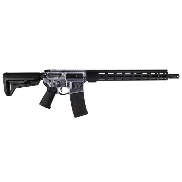 https3A2F2Fmedia.chattanoogashooting.com2Fimages2Fproduct2FZC300246100004CC2FZC300246100004CC2.jpg Shark Coast Tactical "Day of the Dead" Rifle 5.56mm 10rd Magazine 16" Barrel 15" MLOK Handguard California Compliant