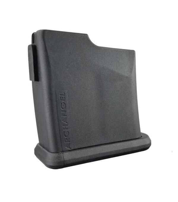 https3A2F2Fmedia.chattanoogashooting.com2Fimages2Fproduct2FZMAA133052FZMAA13305 ProMag Archangel Short Action .308 Based Cartridges Magazine for PES 7/rd with 5/rd Limiter - Black Polymer