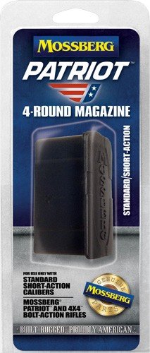 mb95347_pkg MOSSBERG MAGAZINE PATRIOT - SHORT ACTION CALIBERS 4RD