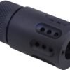 1326MBPMINI308.jpg GUNTEC MINI SLIP OVER BARREL - SHROUD MULTI PORT MUZZLE 308