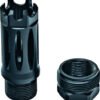 FFMDPBFH01_1.jpg FAXON MUZZLOK SS PLAN B FLASH - HIDER 1/2X28 .250" BORE