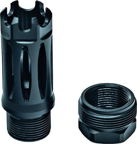 FFMDPBFH01_1.jpg FAXON MUZZLOK SS PLAN B FLASH - HIDER 1/2X28 .250" BORE