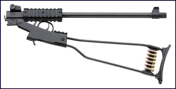 CHIAPPA LITTLE BADGER 22WMR - 1/2X28" THREADED BLACK MATTE