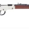 GH004SV.jpg HENRY H4 GOLDENBOY SILVER - 17HMR 20" OCTAGON WALNUT
