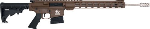 GL1065SSBUK.jpg GLFA AR10 RIFLE 6.5CM 20" S/S - BBL 10-SHOT BUCK BROWN