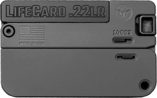 TRAILBLAZER LIFECARD 22WMR - SINGLE SHOT W/22LR BBL BLK