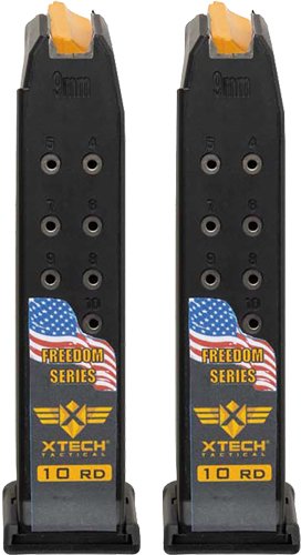 XT3032102.jpg XTECH TACTICAL MAGAZINE FOR - GLOCK 19 10RD FREEDOM 2 PACK