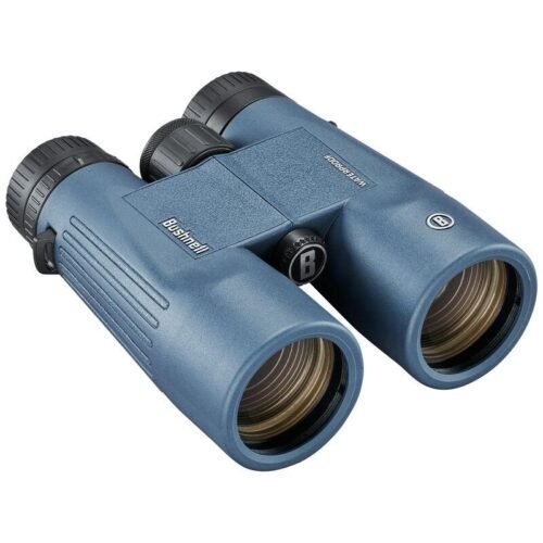 https3A2F2Fmedia.chattanoogashooting.com2Fimages2Fproduct2FBH150142R2FBH150142R-1.jpg Bushnell H2O 10x42mm Waterproof Binoculars Roof WP/FP Twist Up Eyecups Dark Blue
