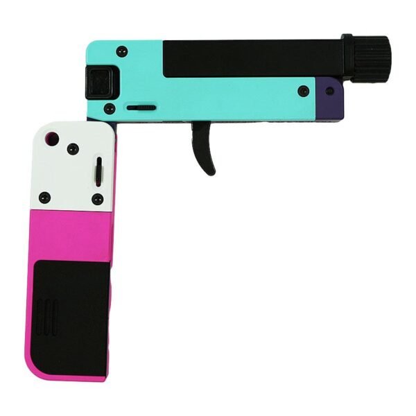 "Confetti Edition LifeCard .22 LR: Compact Handgun with 2.5" Threaded Barrel" LifeCard Handgun .22 LR Single Shot 2.5" Threaded Barrel Confetti