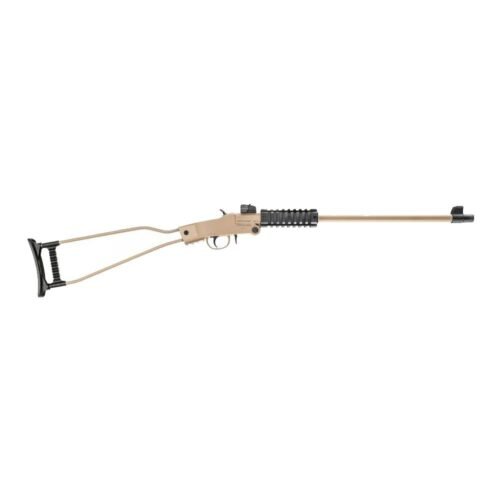 https3A2F2Fmedia.chattanoogashooting.com2Fimages2Fproduct2FCH5002552FCH500255.jpg Chiappa LITTLE BADGER RIFLE CERAKOTE Desert Sand 16.5in BBL 1/2x28 Threaded