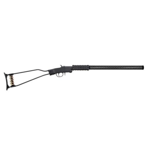 https3A2F2Fmedia.chattanoogashooting.com2Fimages2Fproduct2FCH5002782FCH5002781.jpg Chiappa Little Badger Rifle .22 LR Single Shot 18.5" Carbon Shroud Barrel