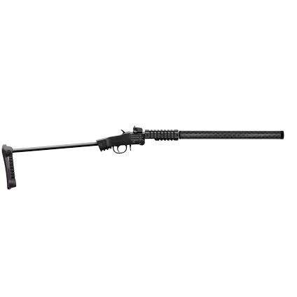 https3A2F2Fmedia.chattanoogashooting.com2Fimages2Fproduct2FCH5002812FCH5002811.jpg Chiappa Little Badger TDX Carnon Fiber Shroud Rifle .22 LR 1rd Capacity 18.5" Barrel