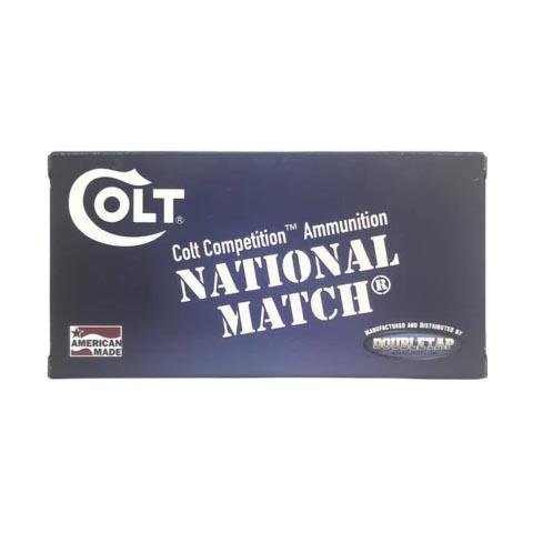 https3A2F2Fmedia.chattanoogashooting.com2Fimages2Fproduct2FDT10M180FMJCT2FDT10M180FMJCT.jpg Double Tap Colt National Match Handgun Ammunition 10mm Auto 180gr FMJ 1140 fps 50/ct