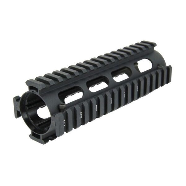 https3A2F2Fmedia.chattanoogashooting.com2Fimages2Fproduct2FEFHG0172FEFHG017.jpg TacFire AR-15 2 Piece Drop in Quad Rail 7"