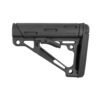 https3A2F2Fmedia.chattanoogashooting.com2Fimages2Fproduct2FHA150502FHA15050-1.jpg Hogue AR-15/M-16 Over-Molded Collapsible Buttstock Black - Fits Commercial Buffer Tube