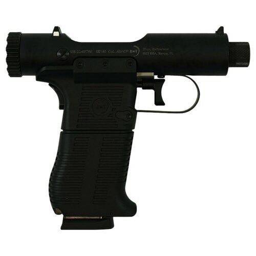 Experience Unmatched Precision with the B&T SIX45 Bolt-Action Pistol in .45ACP B&T Six45 Bolt Action Handgun .45 ACP 8rd Magazine 3.5" Barrel Black Suppressor Sold Separately