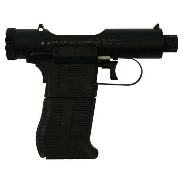 Discover the Precision & Power of the B&T SIX9 Bolt-Action Pistol in 9mm B&T Six9 Bolt Action Handgun 9mm Luger 9rd Magazine (1) 3.5" Barrel Black Suppressor Sold Separately