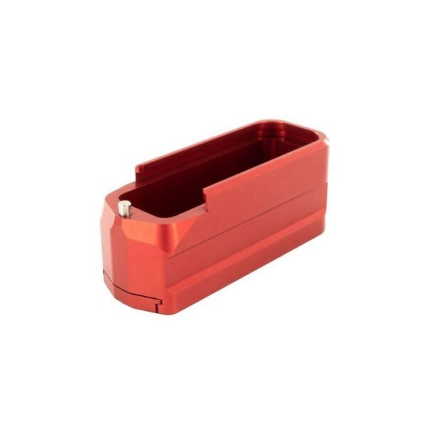https3A2F2Fmedia.chattanoogashooting.com2Fimages2Fproduct2FQSSAMEPMAG5RED2FQSSAMEPMAG5RED-1.jpg Shield Arms PMAG +5 Magazine Extension Red 5/rd