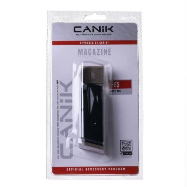https3A2F2Fmedia.chattanoogashooting.com2Fimages2Fproduct2FYCMA2279D2FYCMA2279D-1.jpg Canik Mete MC9 Handgun Magazine with Grip Extension FDE 9mm Luger 10/rd