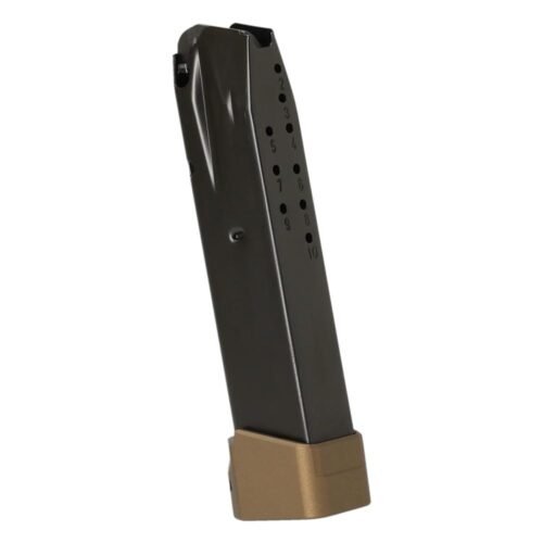 https3A2F2Fmedia.chattanoogashooting.com2Fimages2Fproduct2FYCMA23752FYCMA2375-1.jpg Canik Full Size Handgun Magazine with TTI Baseplate Bronze 9mm Luger 10/rd