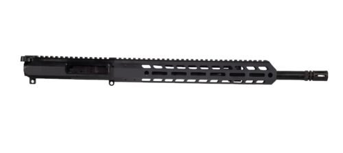 https3A2F2Fwww.2ndamendmentwholesale.com2Fmedia2Fcatalog2Fproduct2Fw2Fa2Fwarp15-up-ac-e_1.jpg Wraithworks Billet Slick Side Aluminum Complete Upper Receiver - Black | .223 Wylde | 16" Barrel | 13.3" M-LOK Handguard