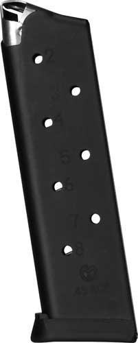 m1911458lsrrb.jpg METALFORM MAGAZINE 1911 GOVT. - 45ACP 8RD BLACK REMOVABLE BASE